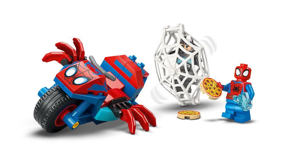 LEGO® ǀ Marvel Spidey og hans fantastiske venner Spidey på motorsykkel mot Rhino 11206