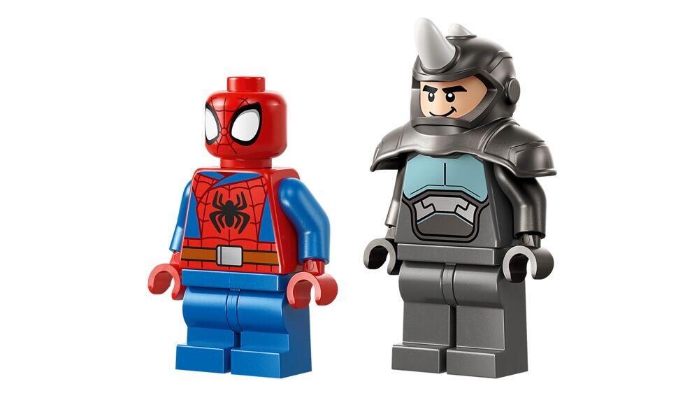 LEGO® ǀ Marvel Spidey og hans fantastiske venner Spidey på motorsykkel mot Rhino 11206
