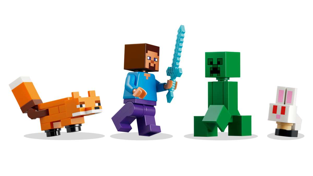 LEGO® Minecraft® Steves eventyr på taigaen 21583