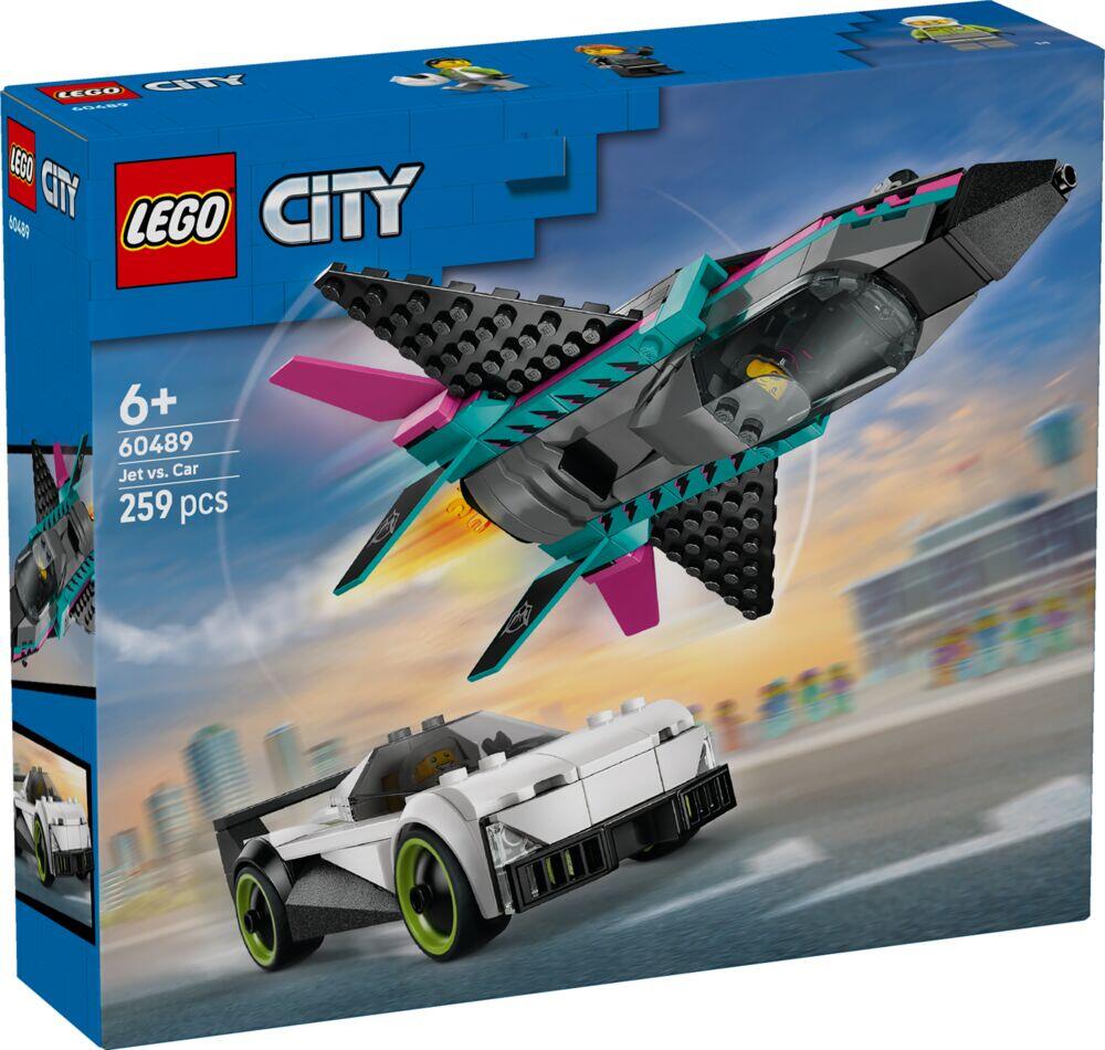 LEGO® City Jagerfly mot bil 60489
