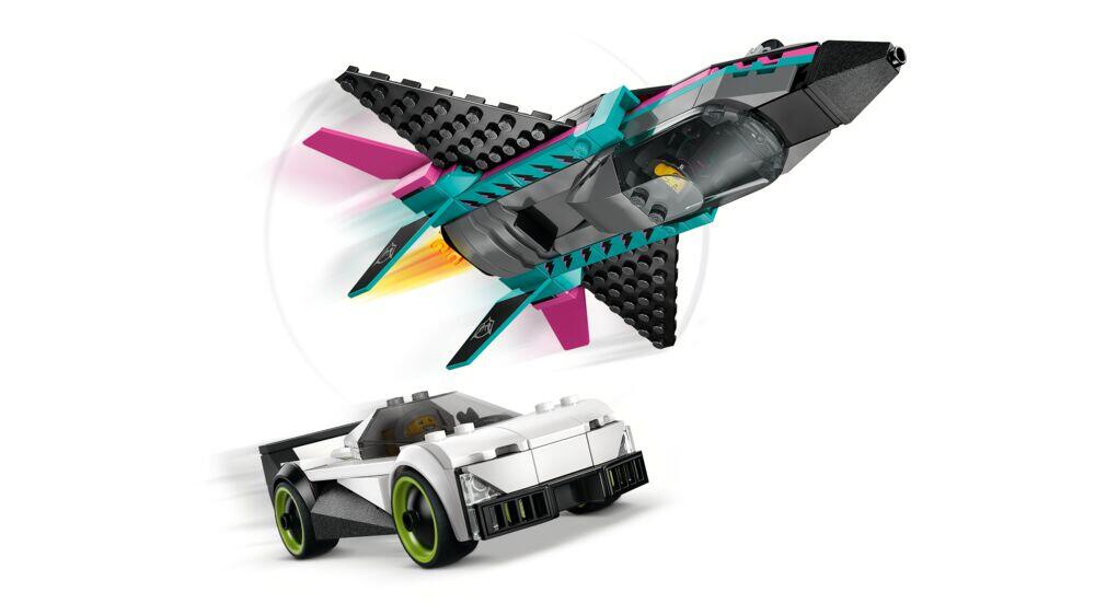 LEGO® City Jagerfly mot bil 60489