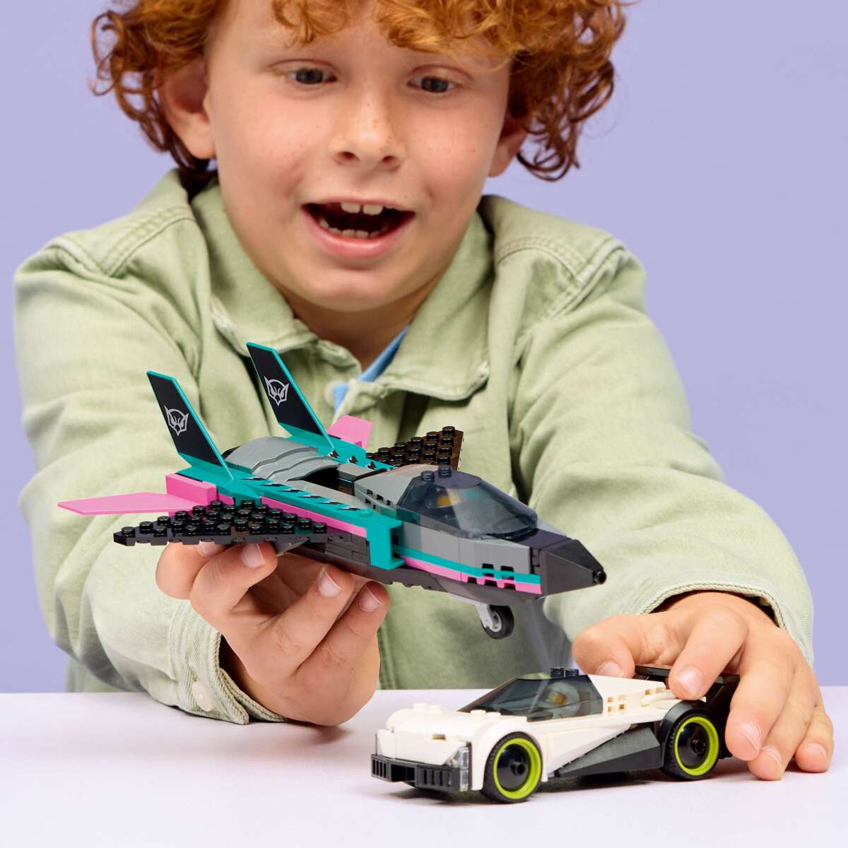 LEGO® City Jagerfly mot bil 60489