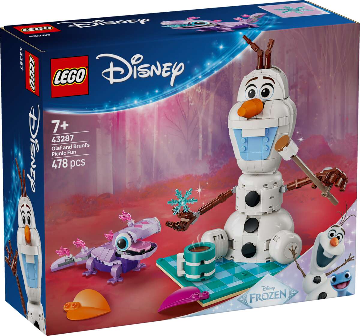 LEGO® ǀ Disney Frost Olaf og Brunis piknikmoro 43287