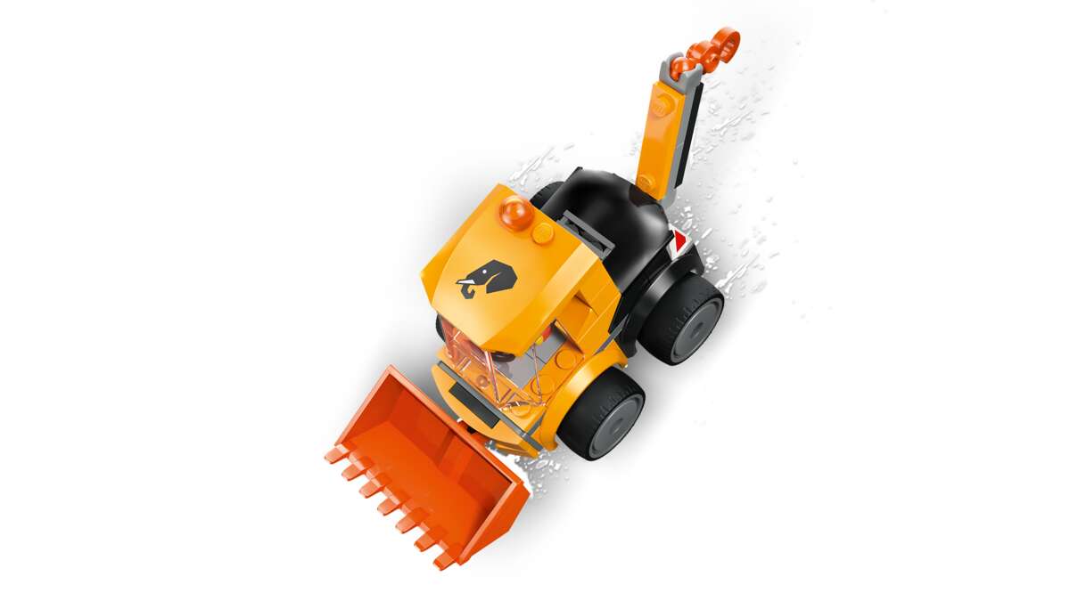 LEGO® City Kjøretøy – hjullaster med kran 60483