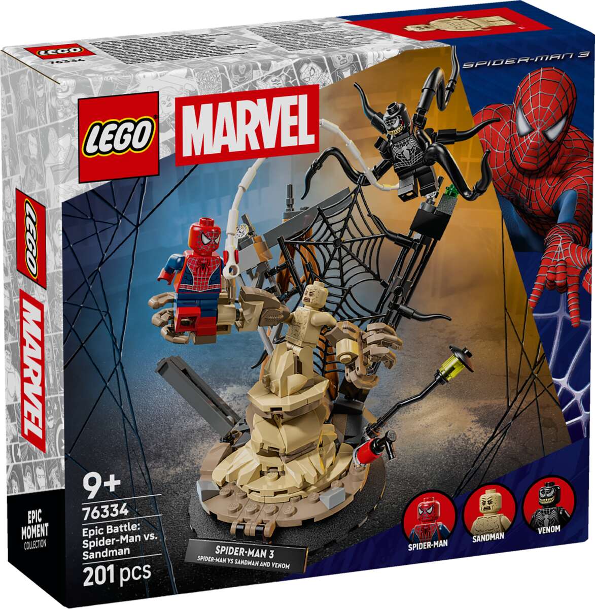 LEGO® ǀ Marvel Episk oppgjør: Spider-Man mot Sandman 76334