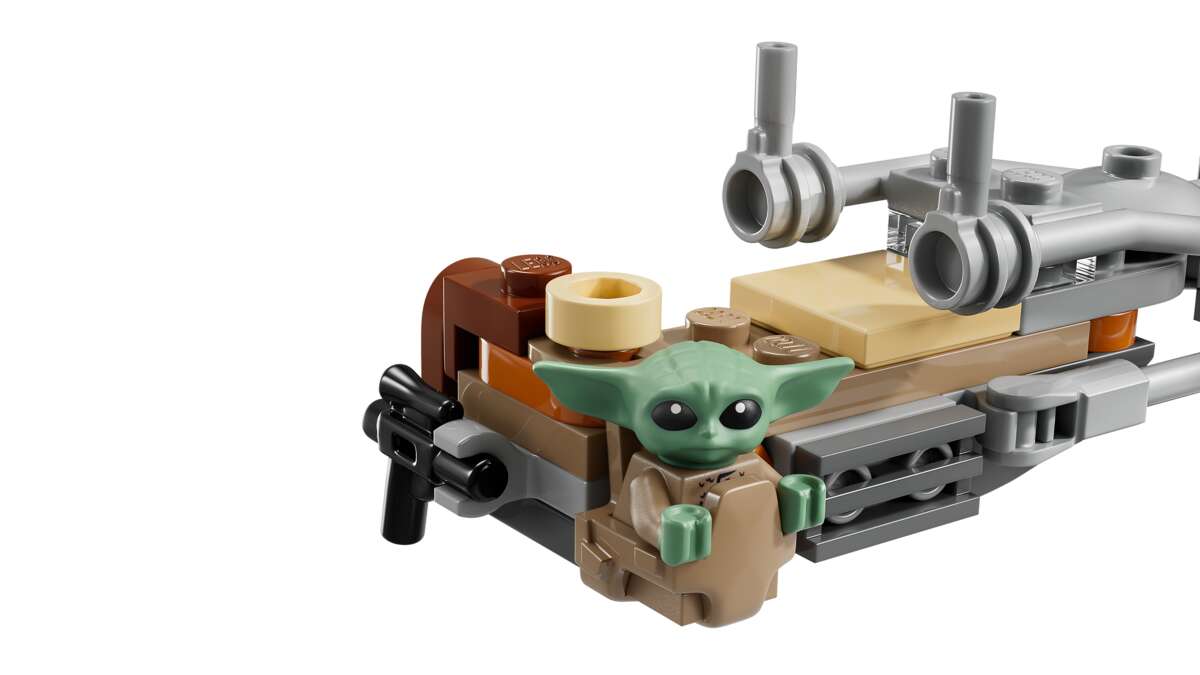 LEGO® Star Wars™ Mandalorianeren og Grogus speedersykkel 75436