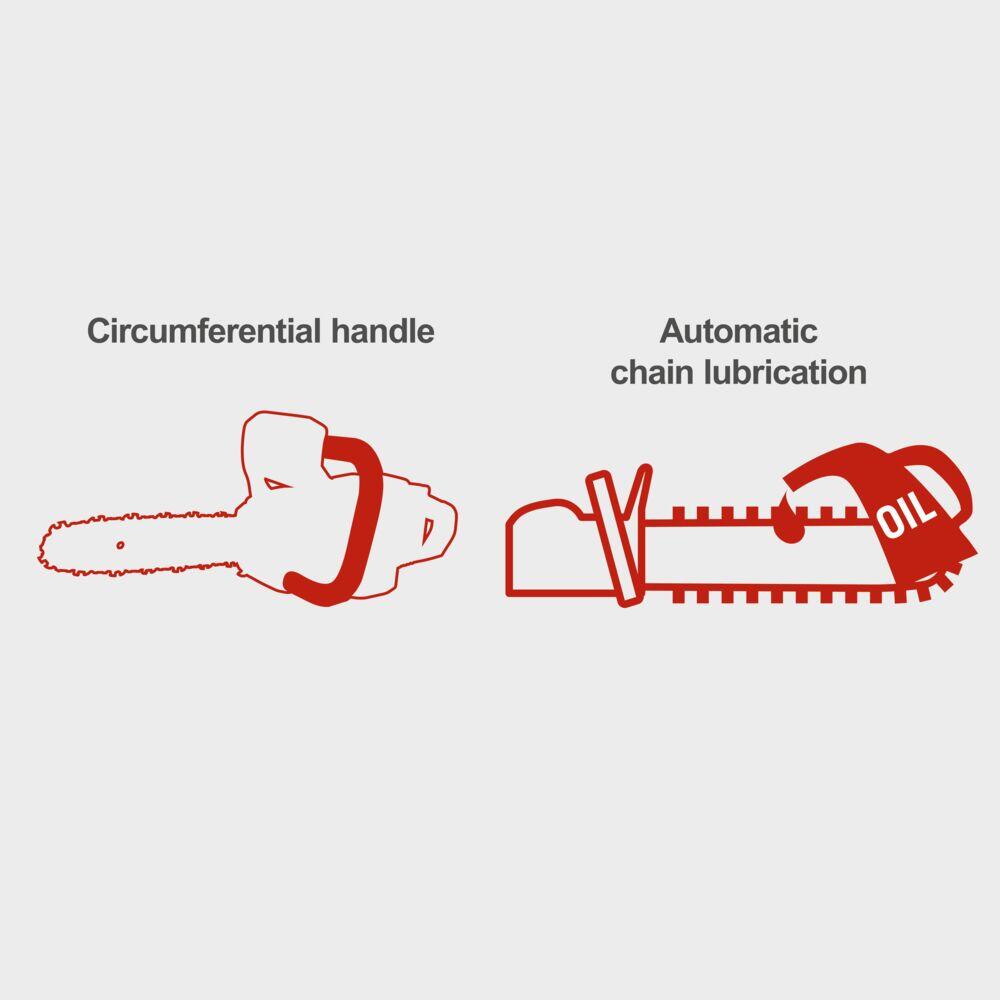 Scheppach CSE1600 elektrisk motorsag