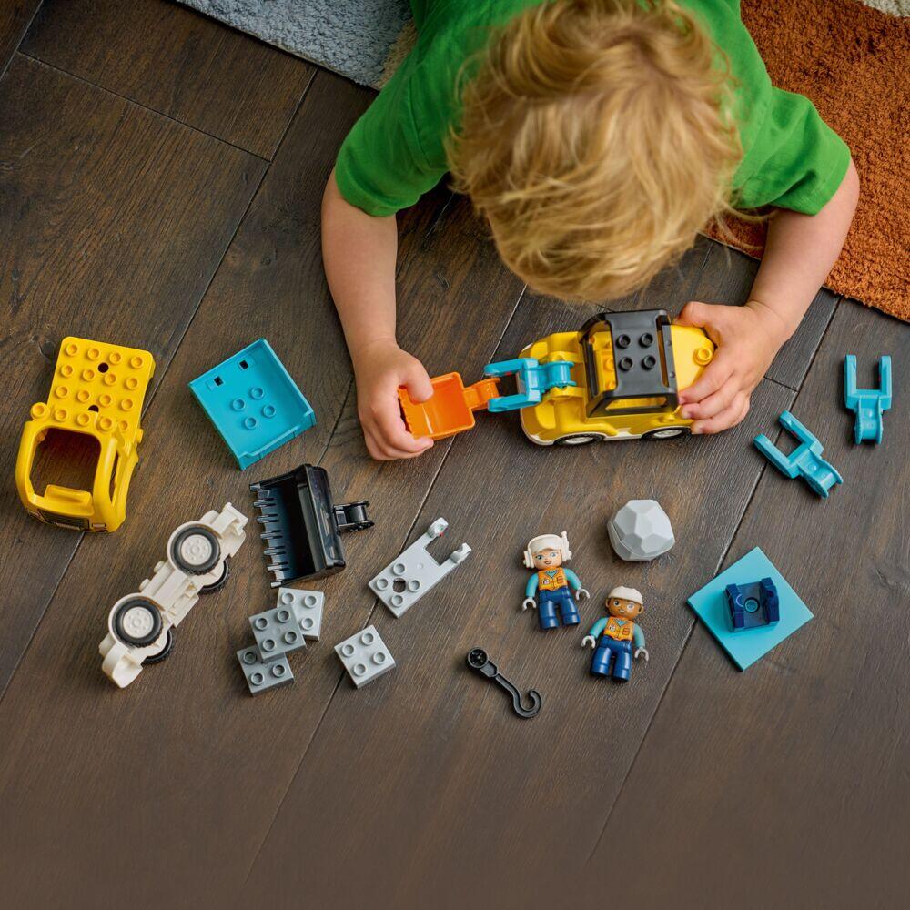 LEGO® DUPLO® Town 3-i-1 Anleggskjøretøy 10475