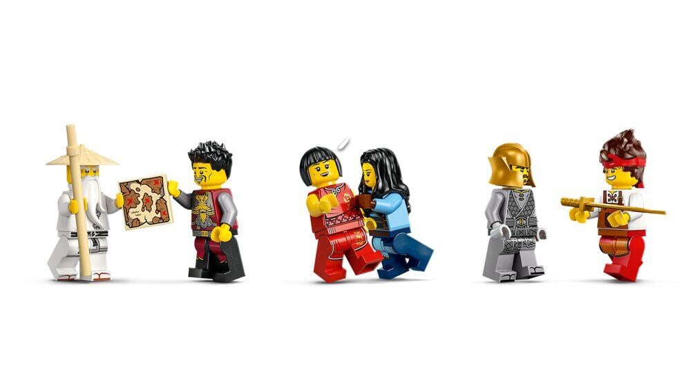 LEGO® NINJAGO® 15-årsjubileumssett med 4 våpen-smia 71858