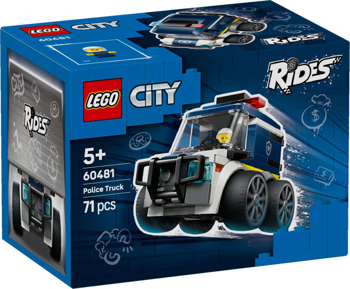 LEGO® City Kjøretøy – politikjøretøy 60481