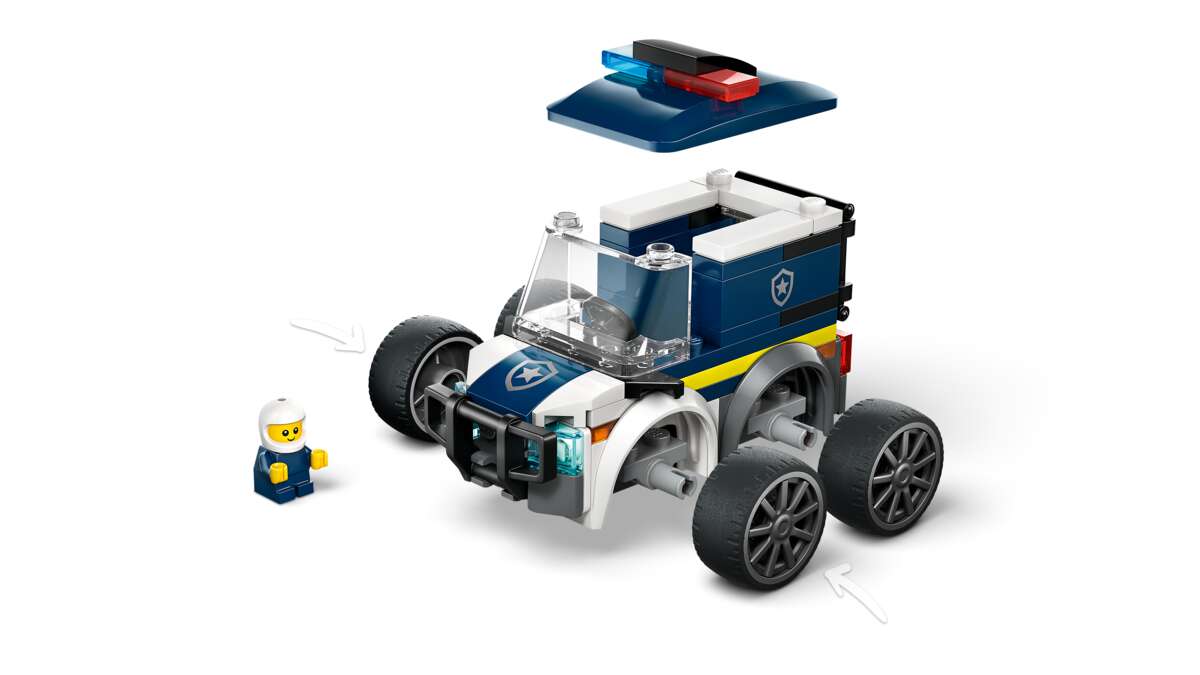 LEGO® City Kjøretøy – politikjøretøy 60481