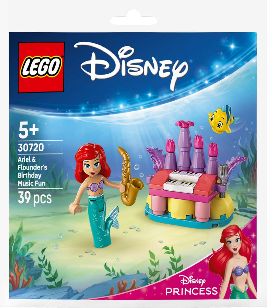 LEGO® ǀ Disney Princess Ariel og Fomles musikalske bursdag 30720