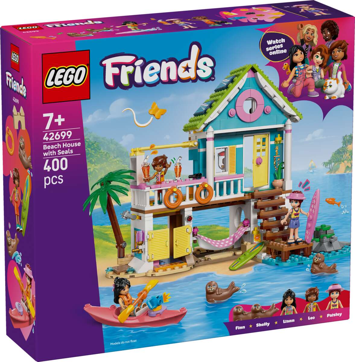 LEGO® Friends Strandhus med seler 42699