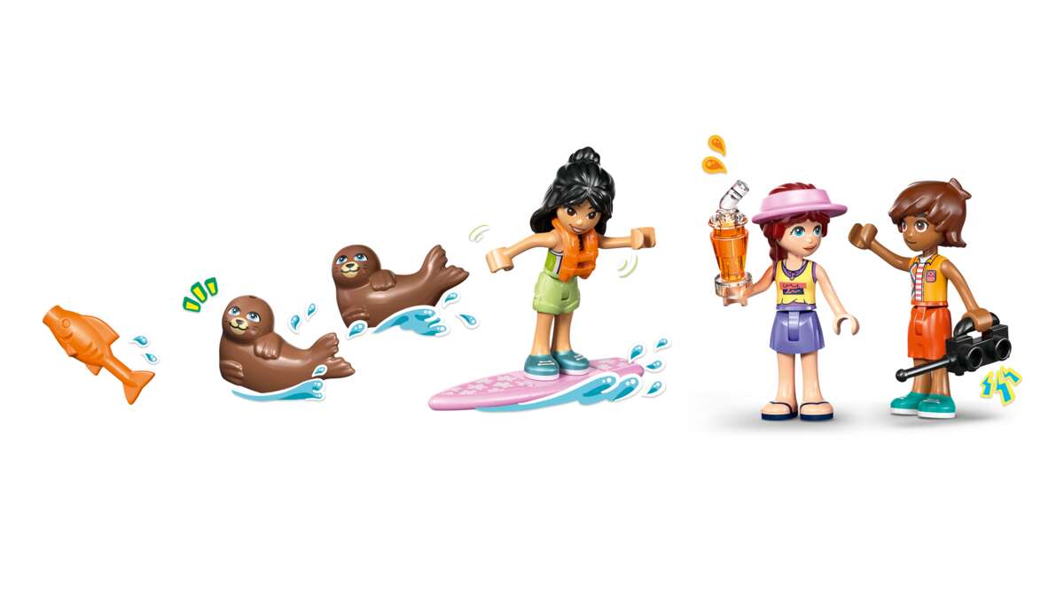 LEGO® Friends Strandhus med seler 42699