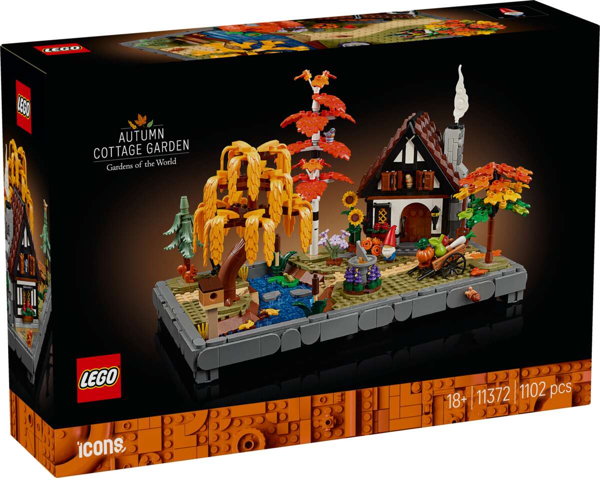 LEGO® Icons Høstlig hage med lite hus 11372