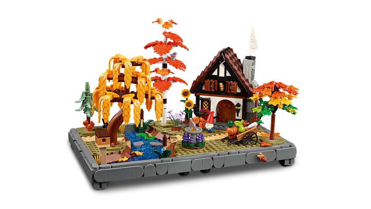 LEGO® Icons Høstlig hage med lite hus 11372