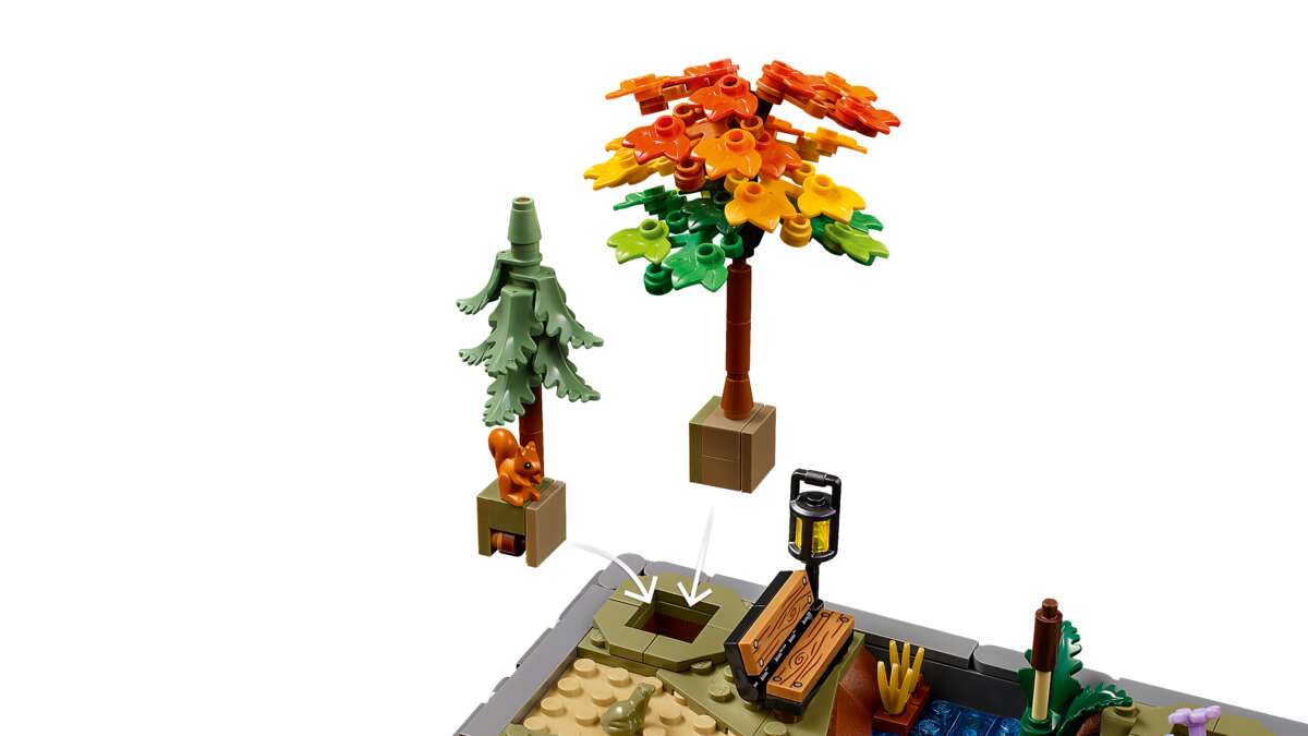 LEGO® Icons Høstlig hage med lite hus 11372