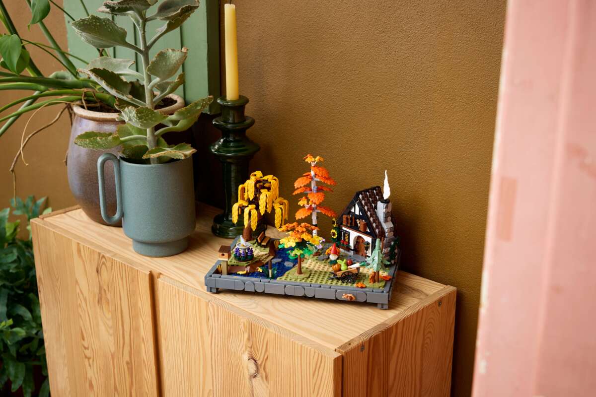 LEGO® Icons Høstlig hage med lite hus 11372