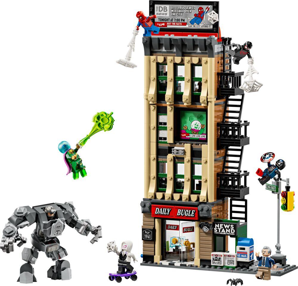 LEGO® ǀ Marvel Spider-Man mot Mysterio: Daily Bugle 76342
