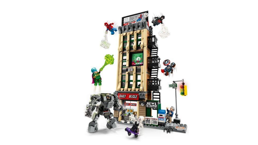 LEGO® ǀ Marvel Spider-Man mot Mysterio: Daily Bugle 76342