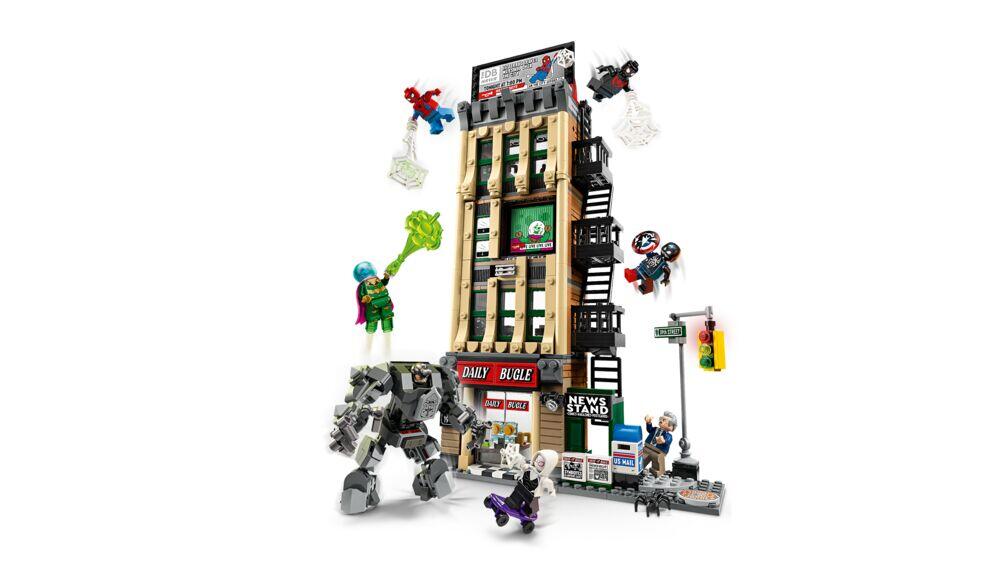 LEGO® ǀ Marvel Spider-Man mot Mysterio: Daily Bugle 76342