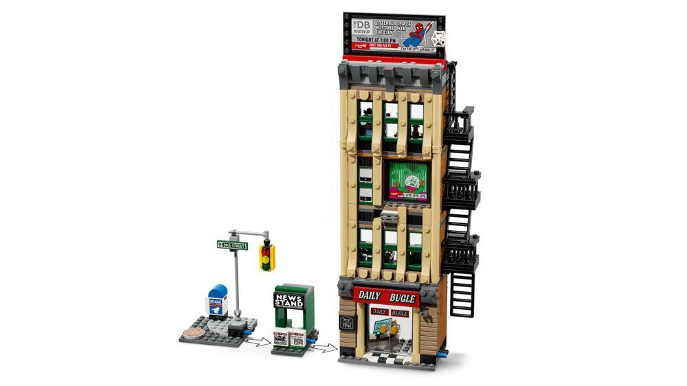 LEGO® ǀ Marvel Spider-Man mot Mysterio: Daily Bugle 76342