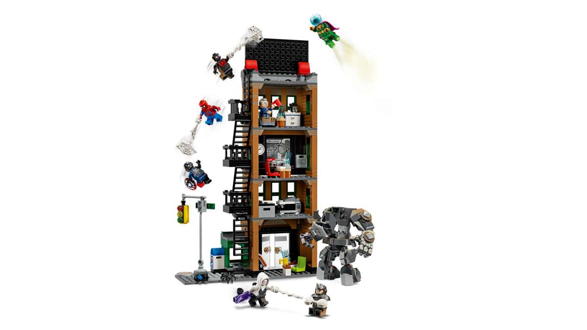 LEGO® ǀ Marvel Spider-Man mot Mysterio: Daily Bugle 76342