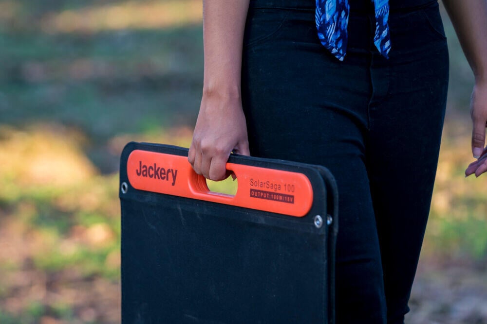 Jackery SolarSaga 100W IP68 solcellepanel