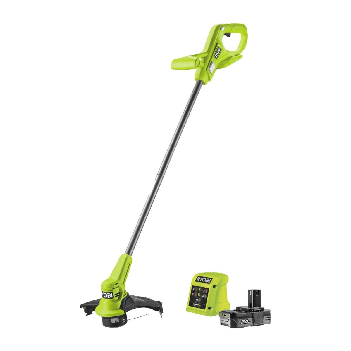 Ryobi ONE+ RY18LT23A-120P gressstrimmer m/batteri og lader