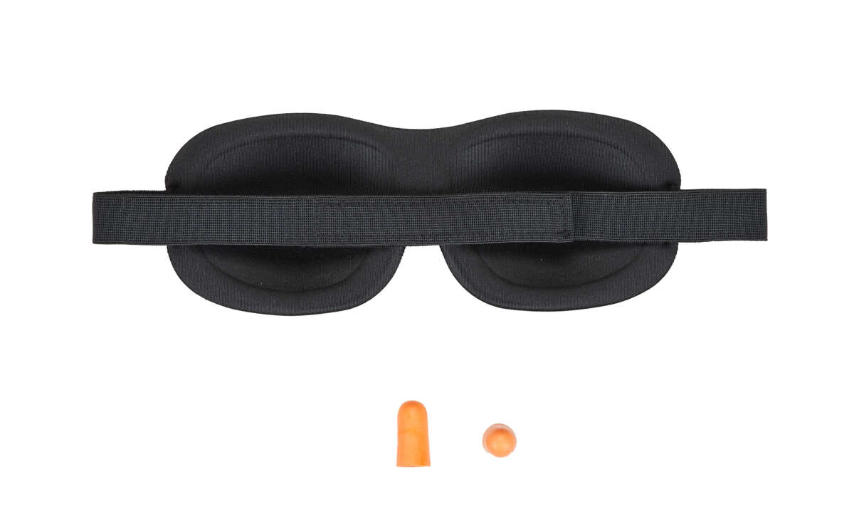 Northpeak sett med sovemaske og ørepropper