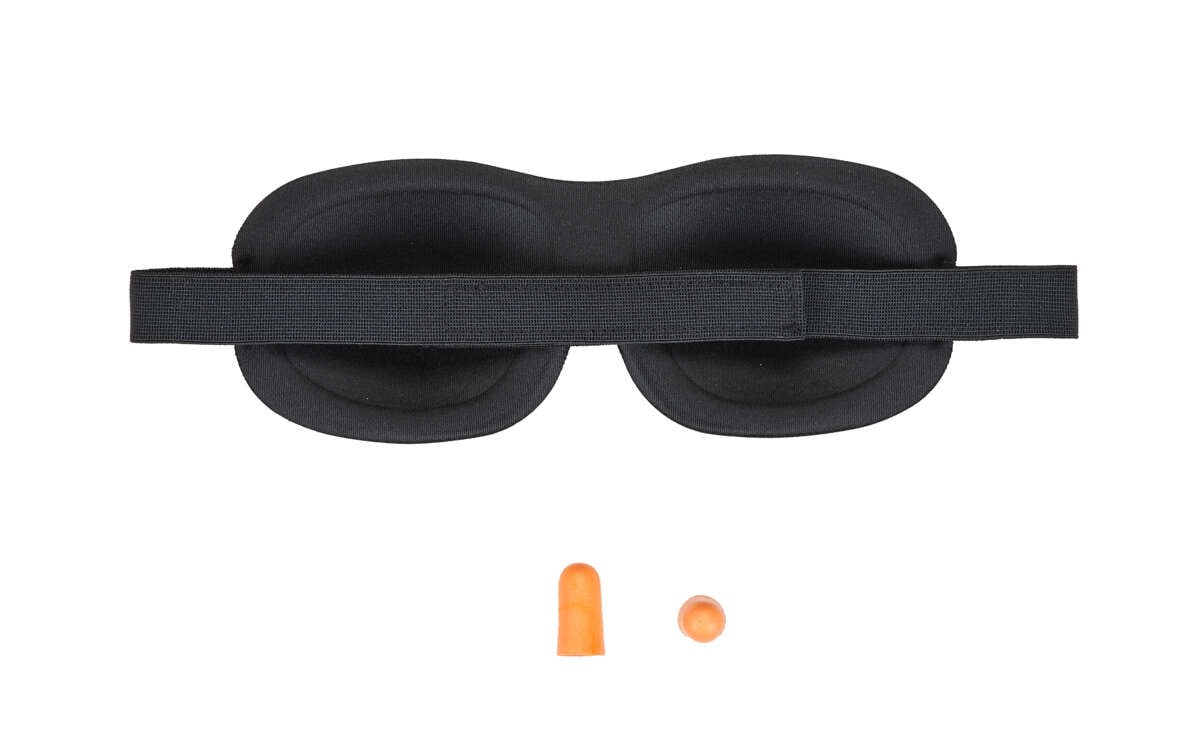 Northpeak sett med sovemaske og ørepropper