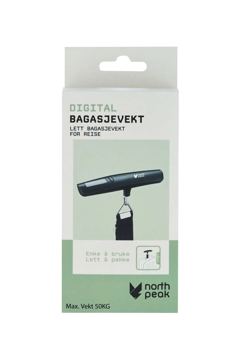 Northpeak digital bagasjevekt
