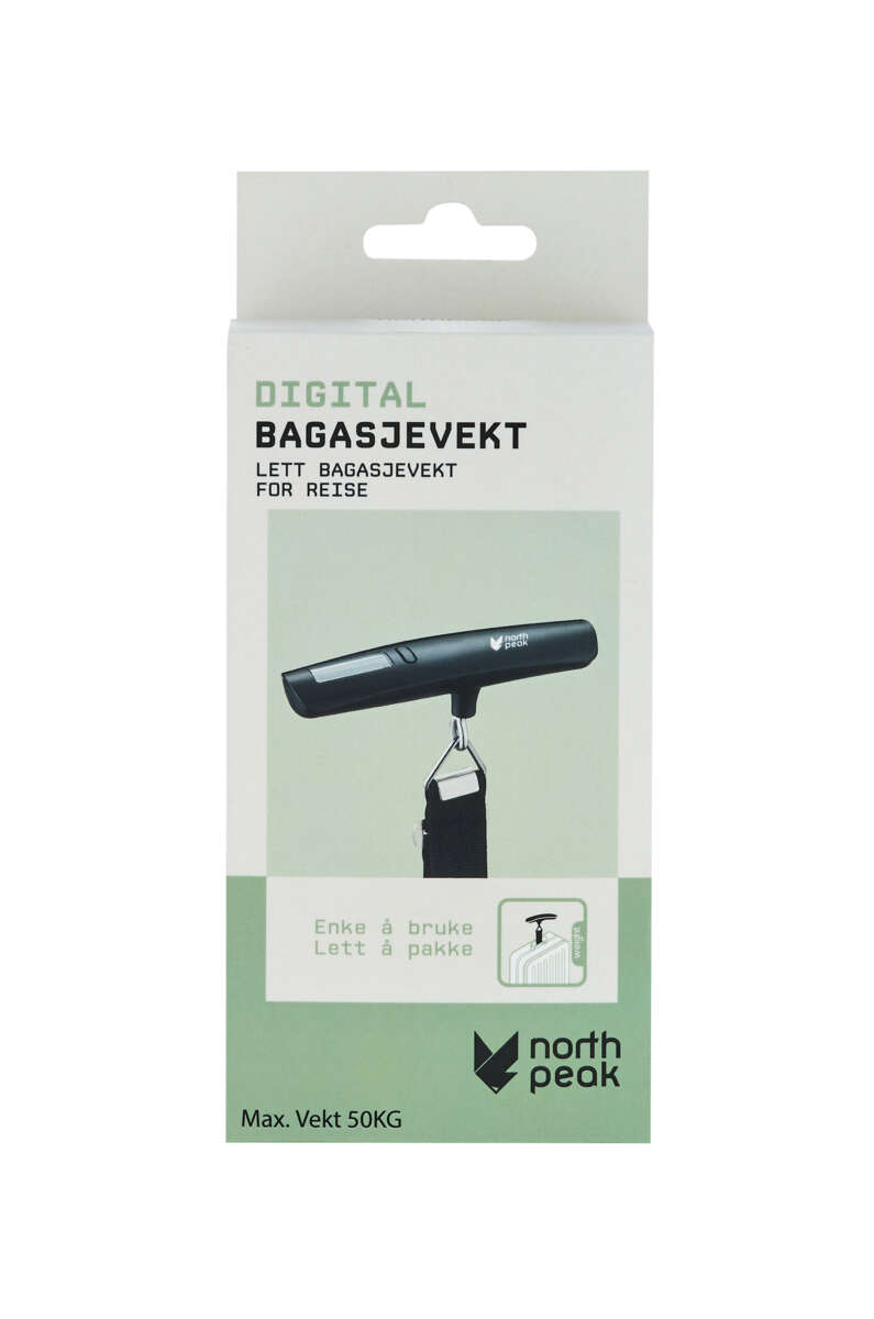 Northpeak digital bagasjevekt