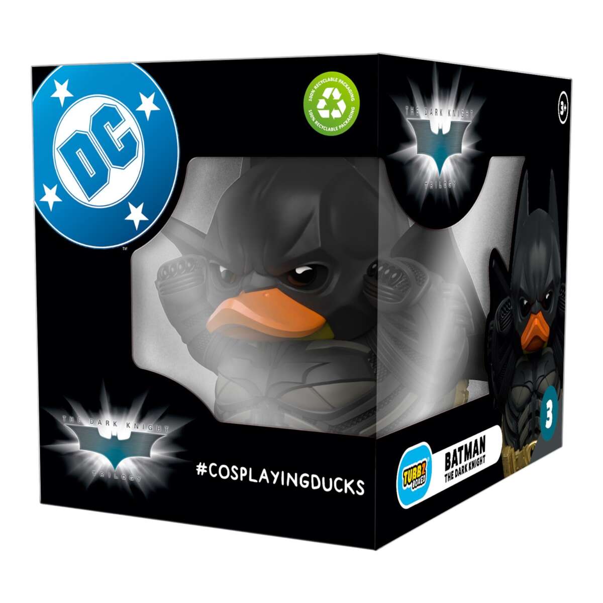 numskull® DC Comics: The Dark Knight Batman TUBBZ™ plysjfigur