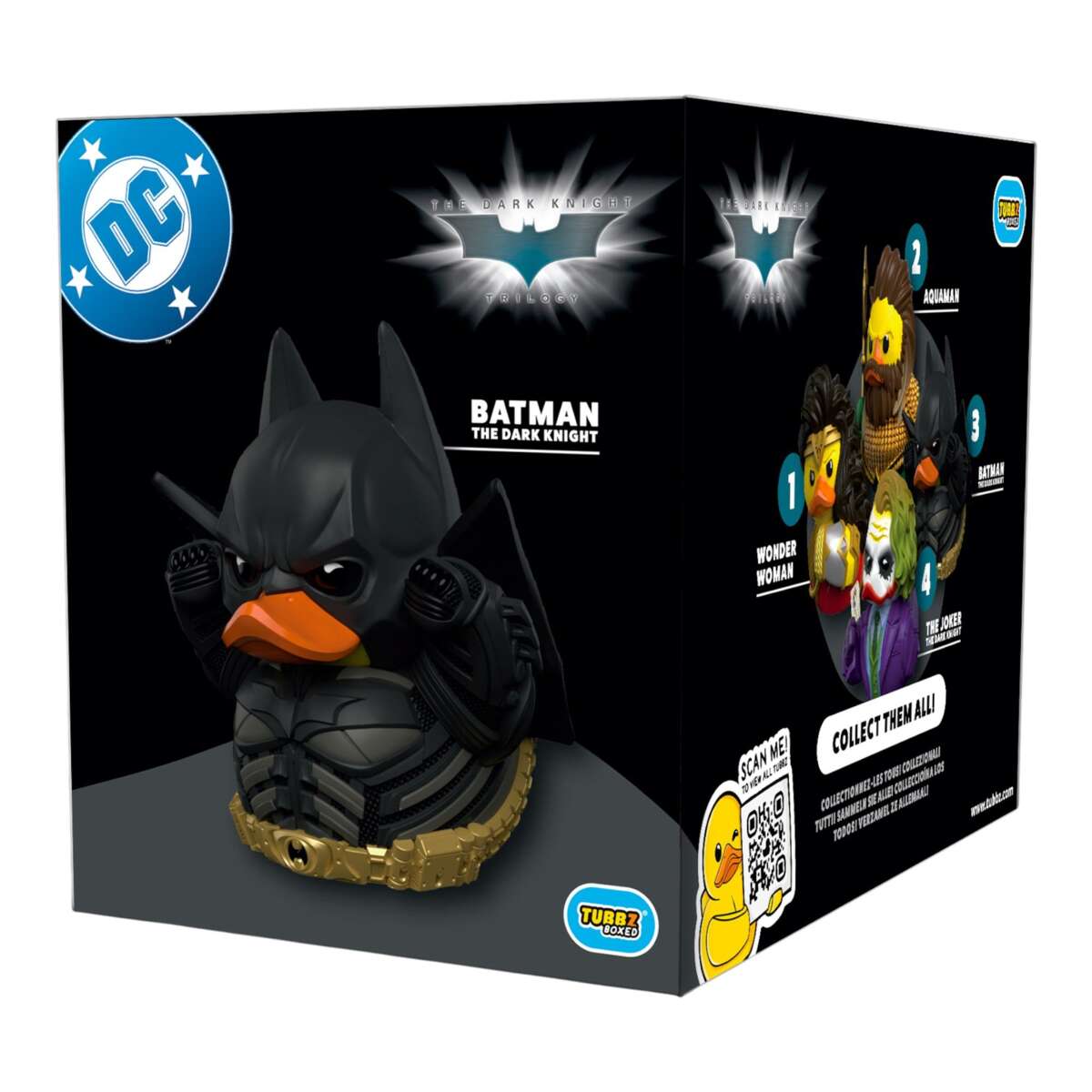 numskull® DC Comics: The Dark Knight Batman TUBBZ™ plysjfigur