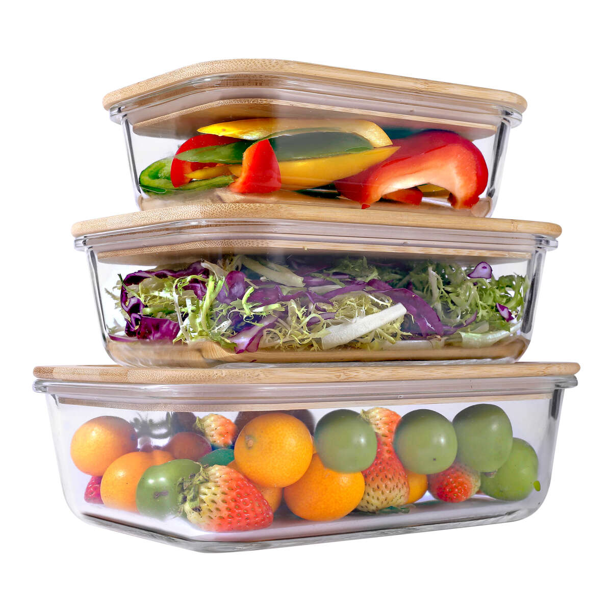 SPIIS IVO matoppbevaring glass