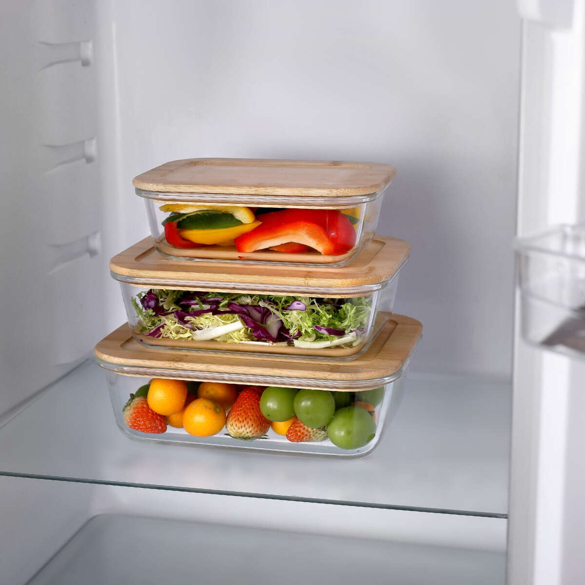 SPIIS IVO matoppbevaring glass