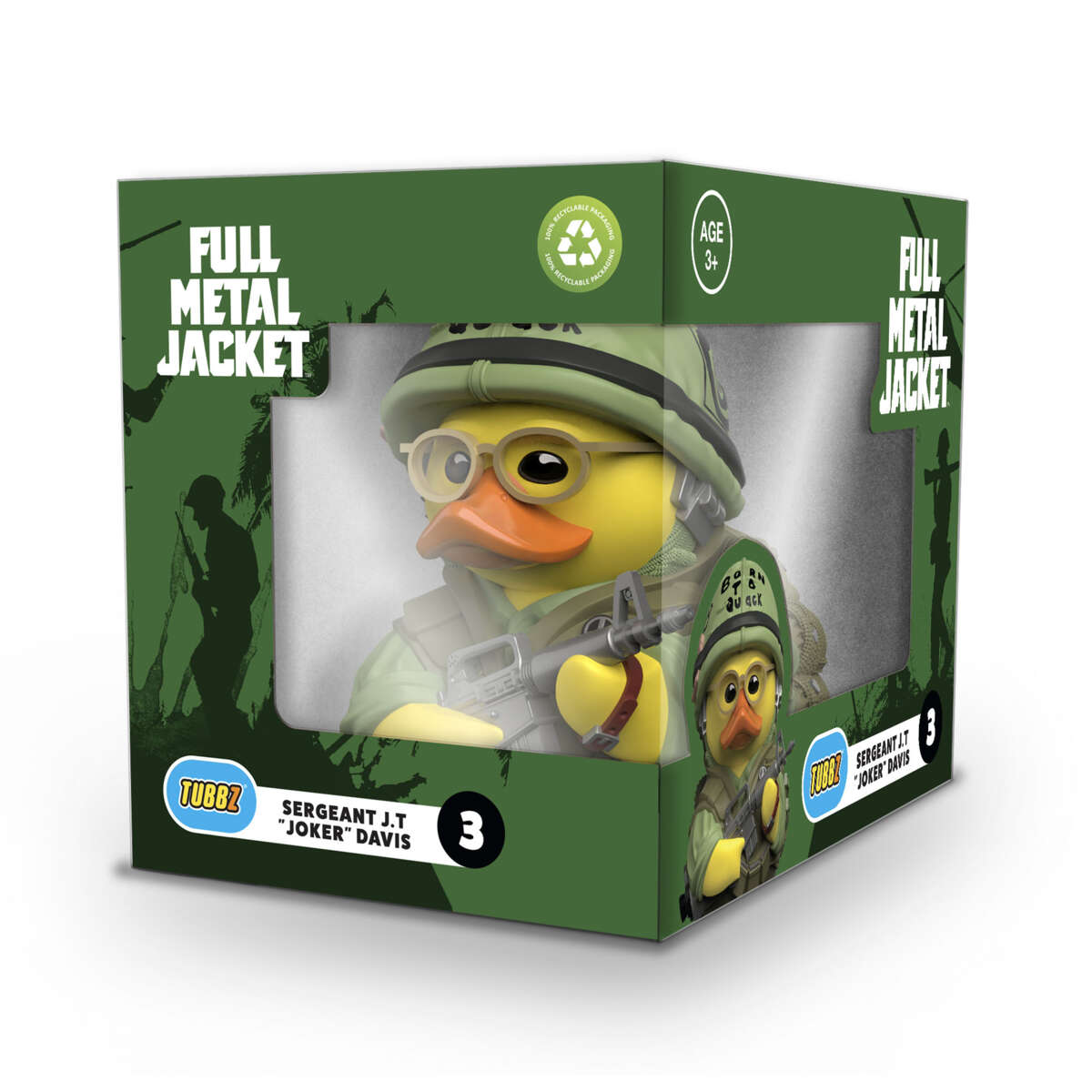 numskull® Full Metal Jacket: Sgt J.T Davis TUBBZ™ samlefigur
