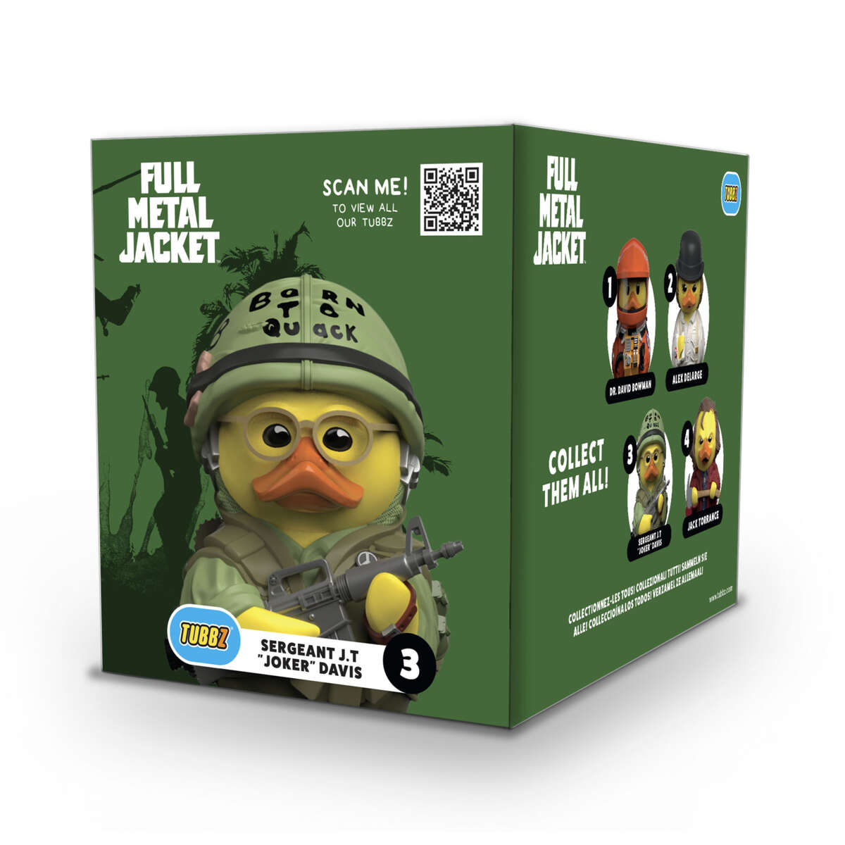 numskull® Full Metal Jacket: Sgt J.T Davis TUBBZ™ samlefigur