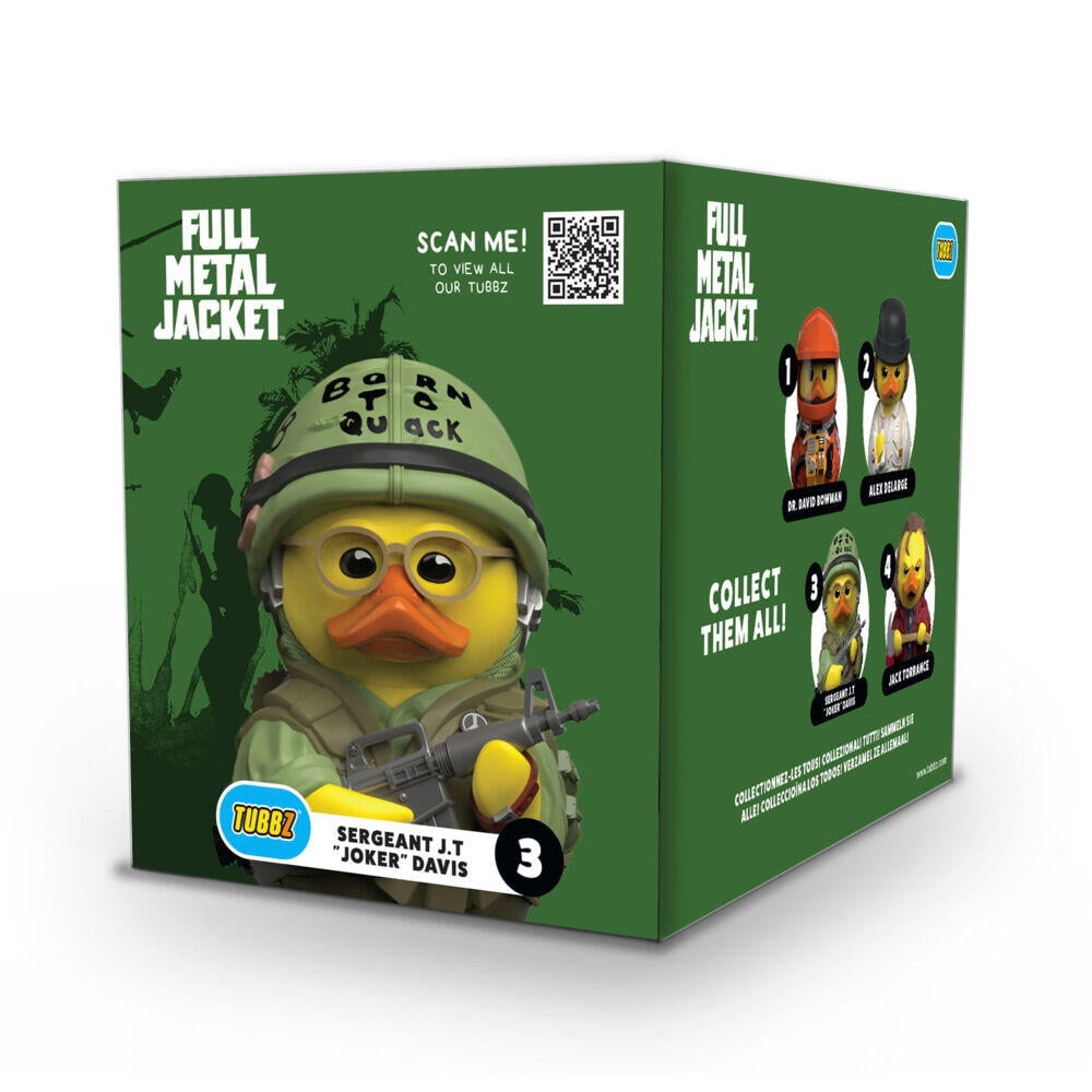 numskull® Full Metal Jacket: Sgt J.T Davis TUBBZ™ samlefigur