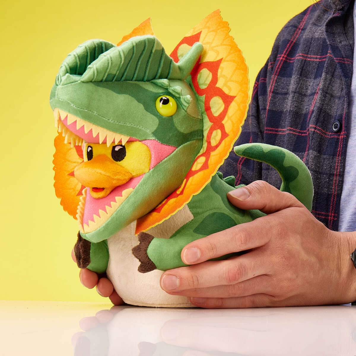 numskull® Jurassic Park: DilophosaurusTUBBZ™ plysjfigur