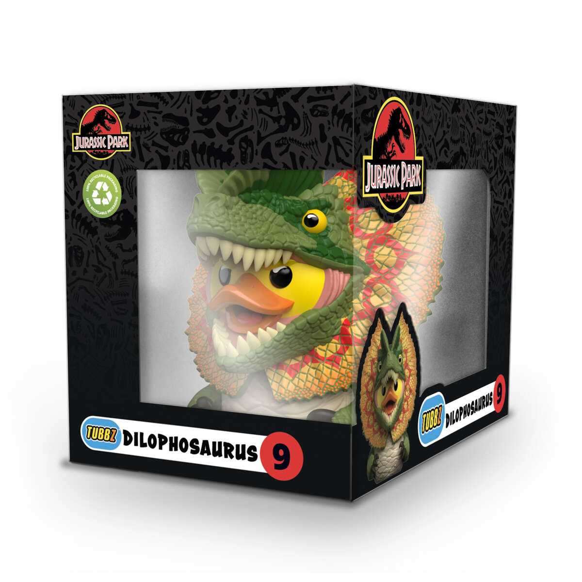 numskull® Jurassic Park: Dilophosaurus TUBBZ™ samlefigur