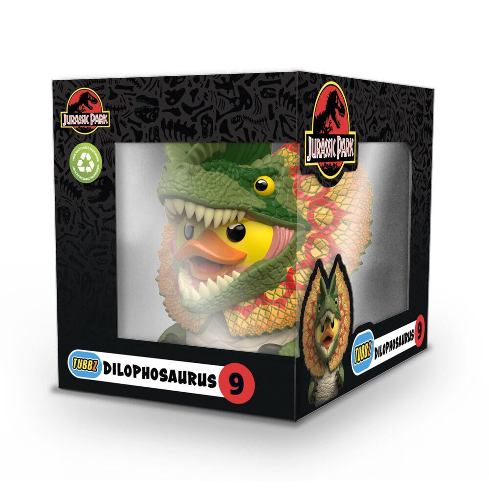 numskull® Jurassic Park: Dilophosaurus TUBBZ™ samlefigur