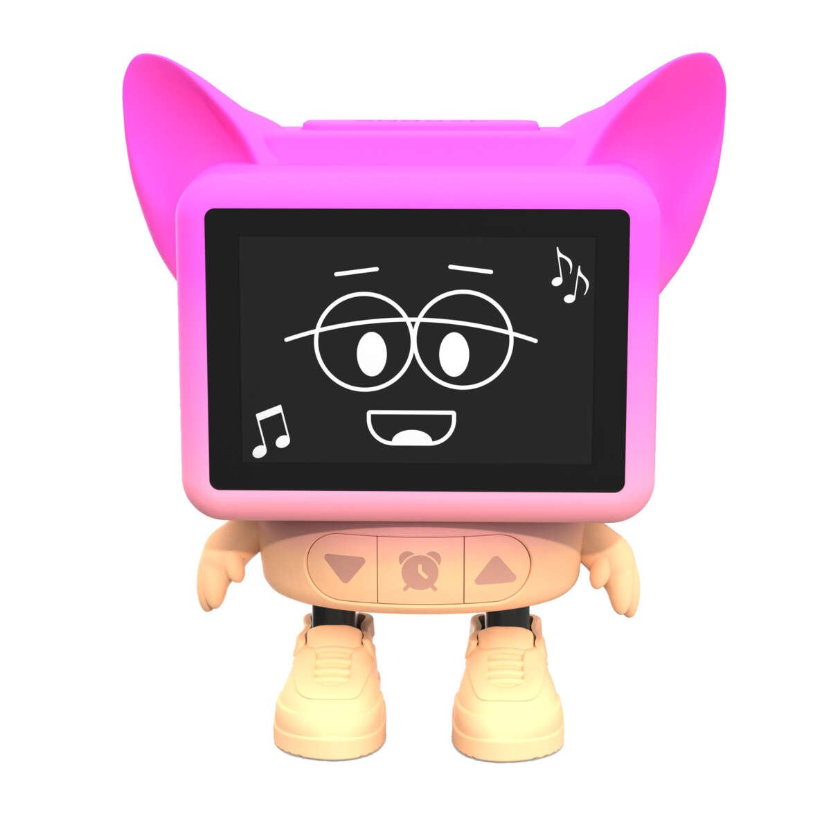 MOB Alarmklokke Dancing Clock Rosa