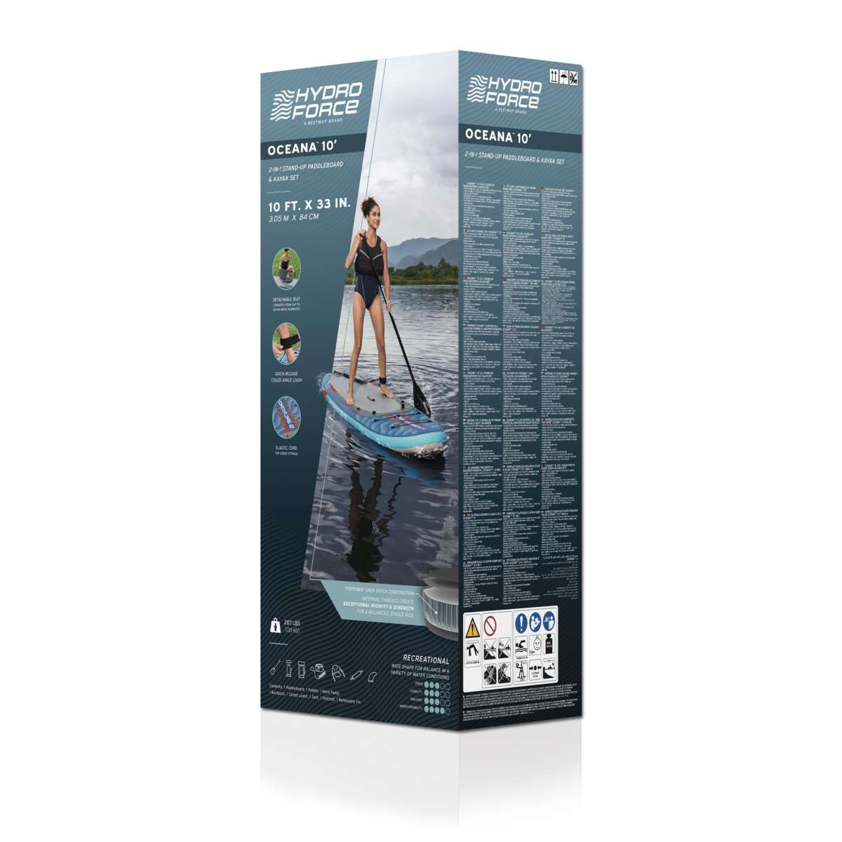 Bestway Oceana oppblåsbart 2-i-1 SUP & kajakk-sett