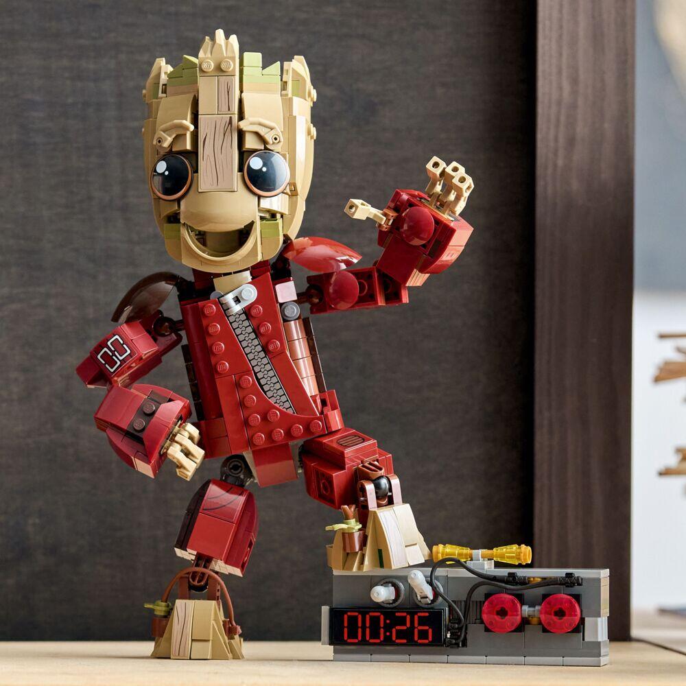 LEGO® ǀ Marvel Groot i Ravager-drakt 76341