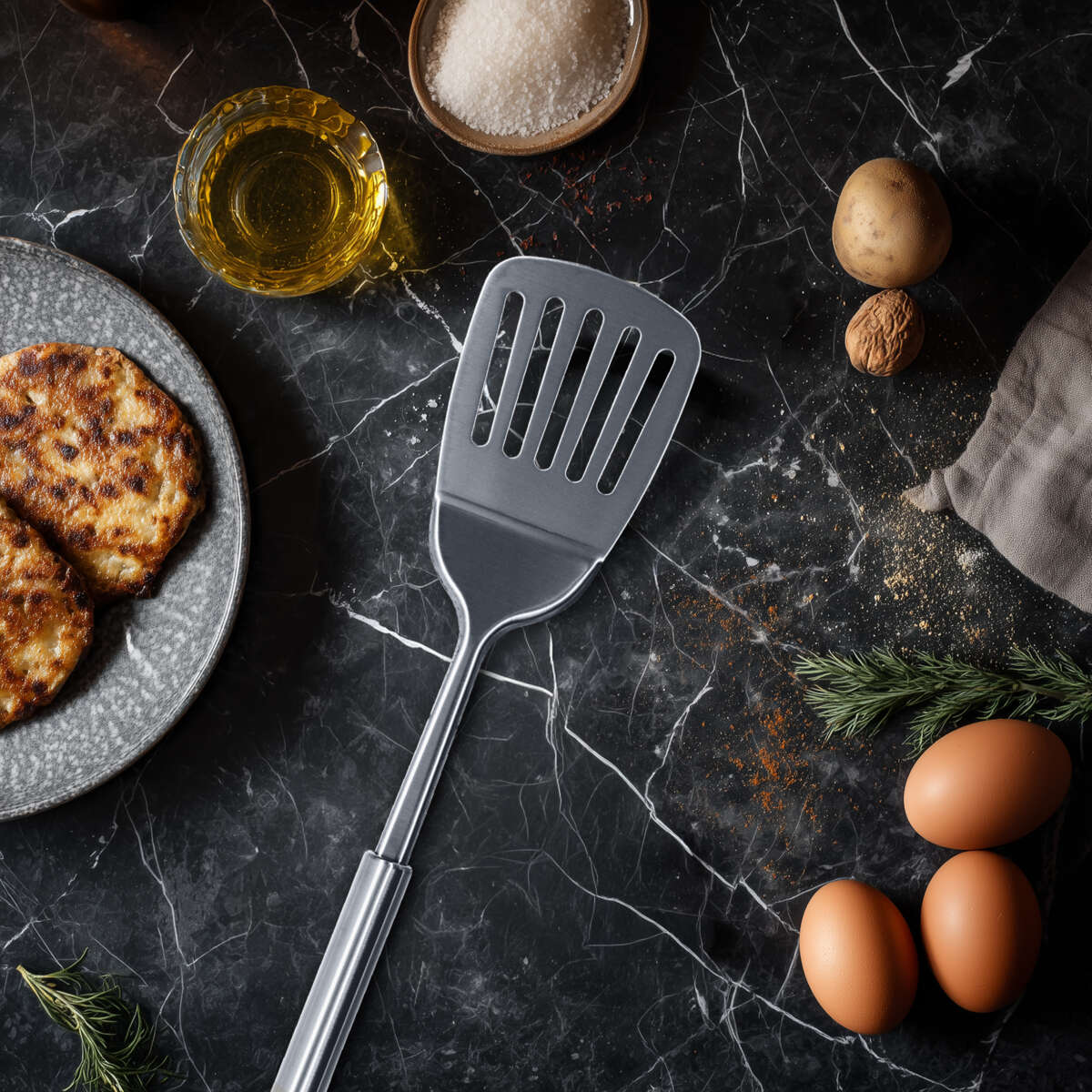 SPiiS stekespade i rustfritt stål