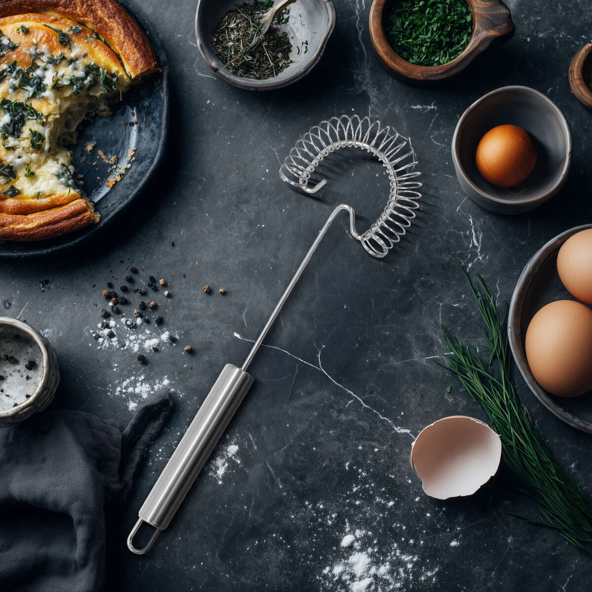 SPiiS skandinavisk visp i rustfritt stål