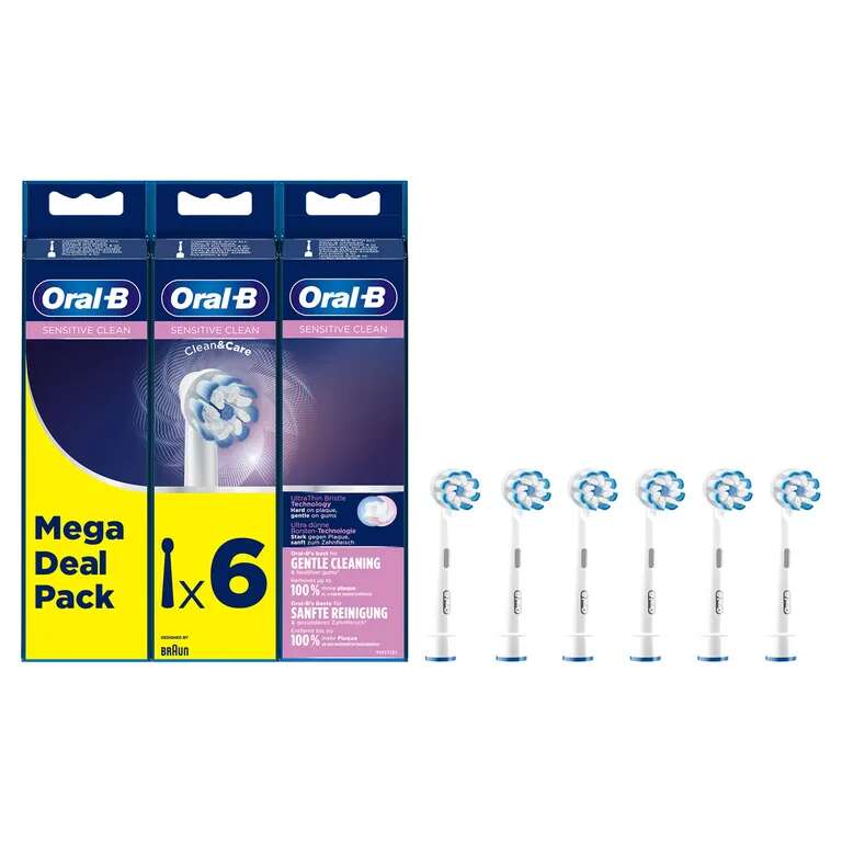 Oral-B™ Sensitive Clean 4pk refillbørster