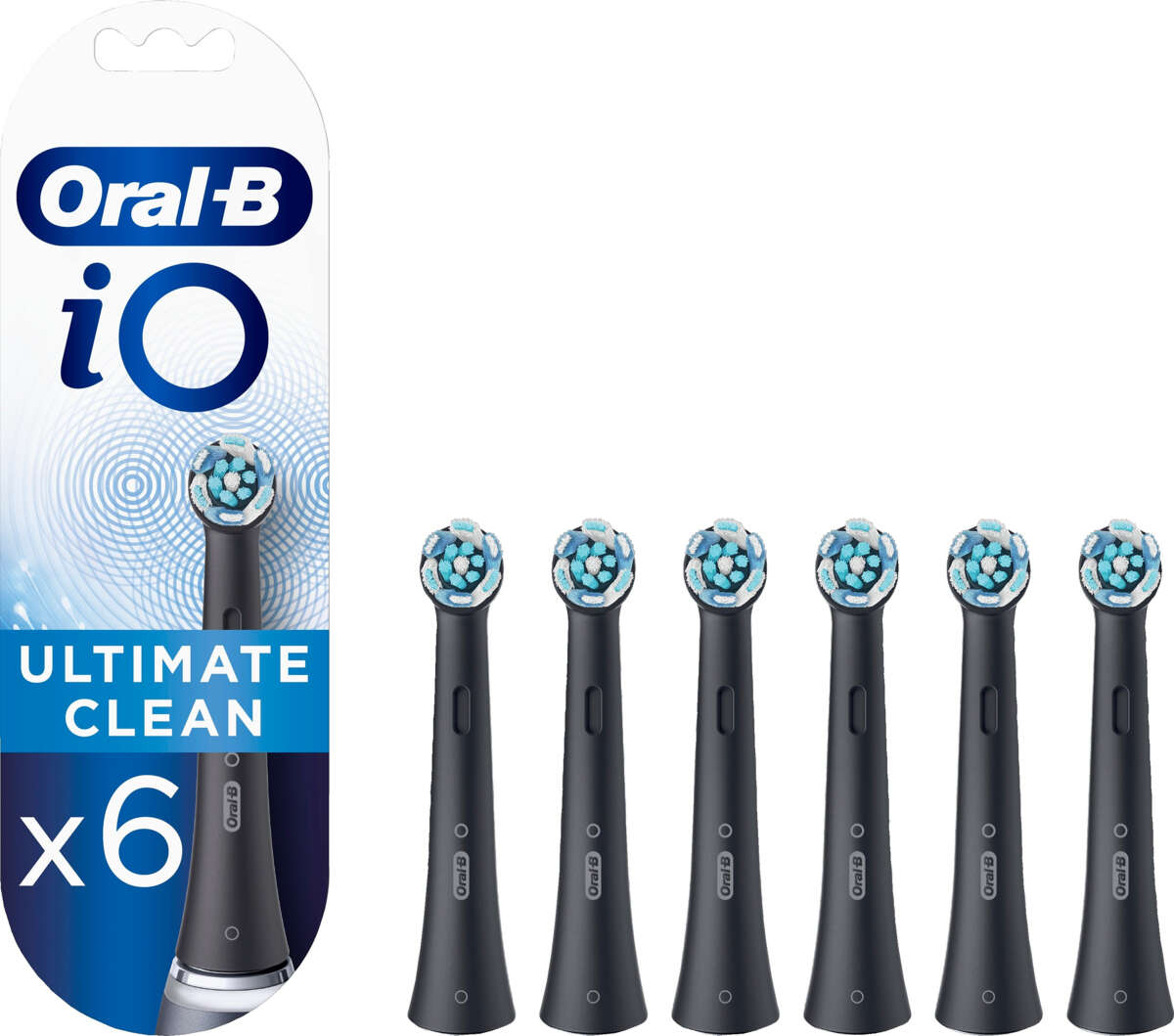 Oral-B iO Ultimate Clean 6pk refillbørster